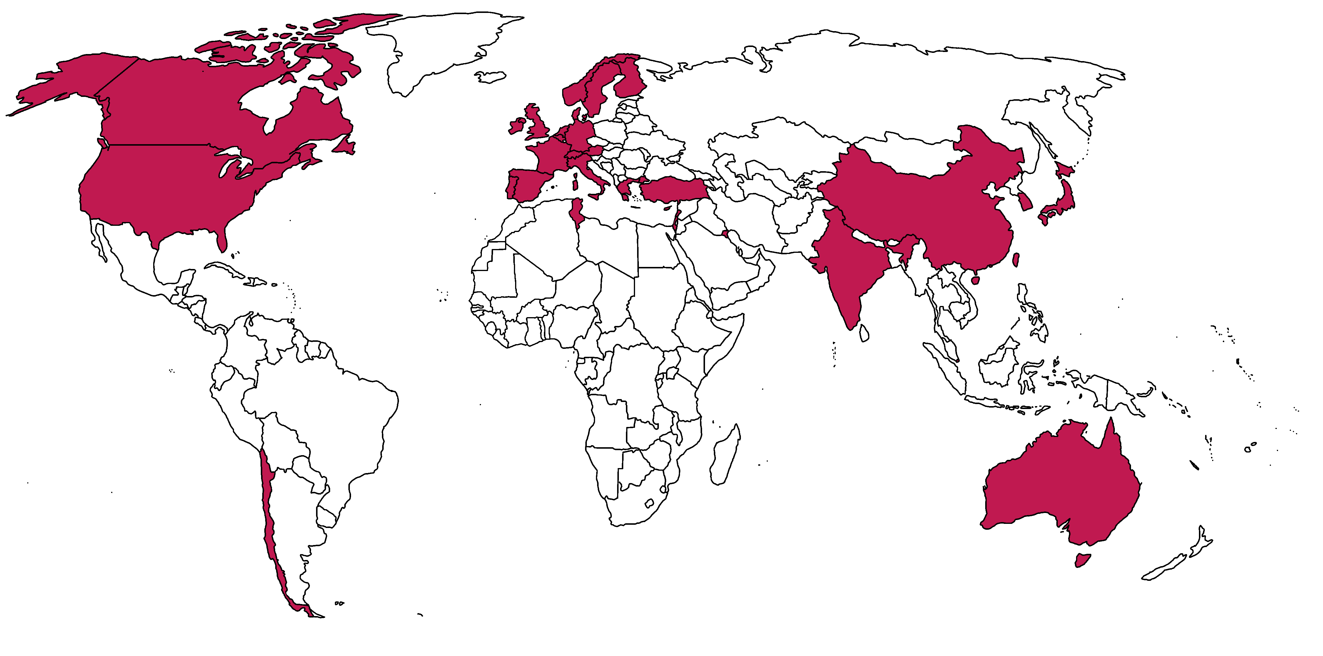 carte du monde